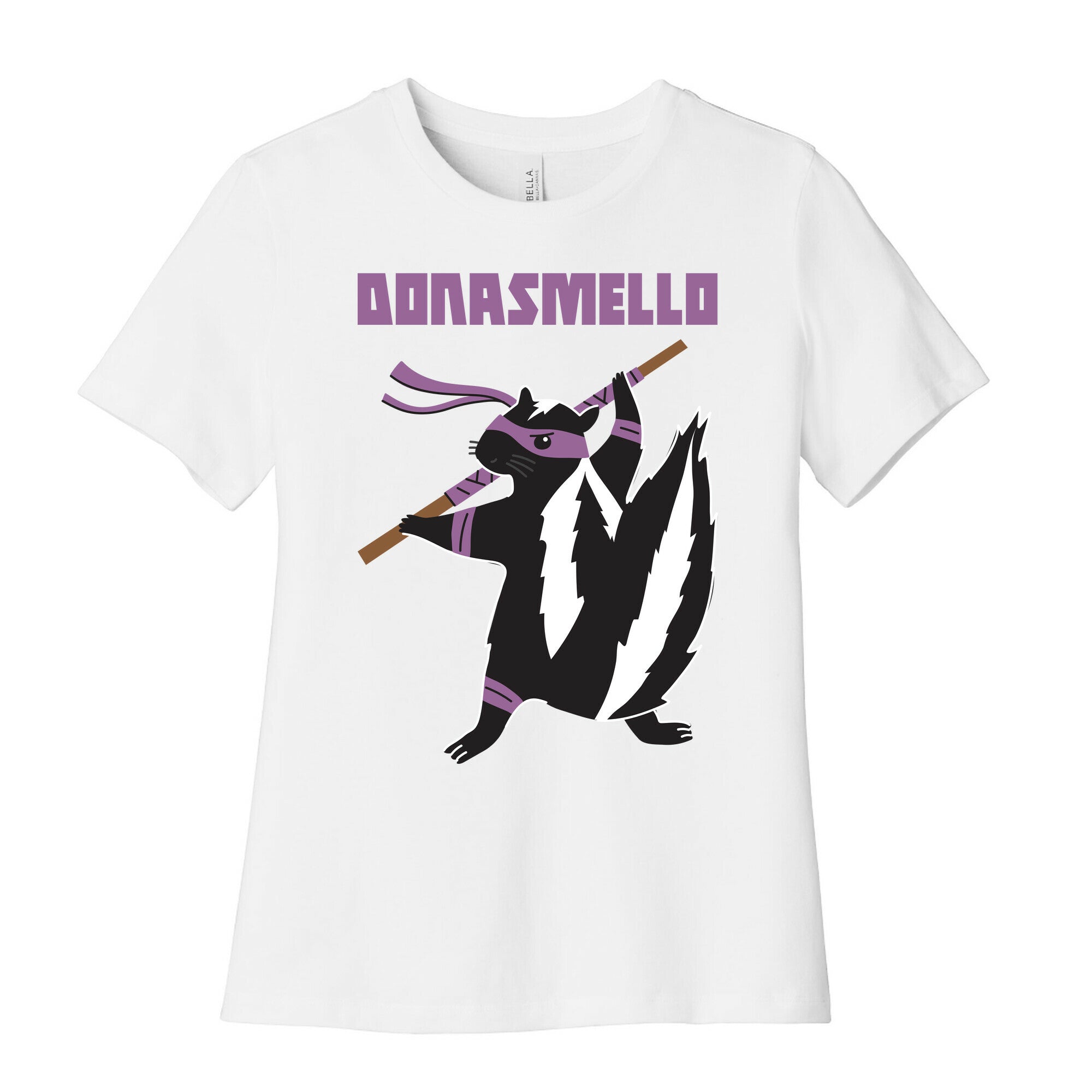 Donasmello (Donatello Skunk) Women's Cotton Tee